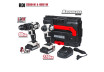Surubelnita cu impact brushless RDI-CDB04W si HID01W 2x2Ah thumbnail