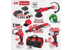 R20 Set 4 Masini 4Ah + 4 RDP-BXS4 thumbnail