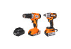 Cordl. Hammer Drill &&nbsp; Brushl. Wrench 18V 4Ah 2Ah BK-CDIBIW3 thumbnail