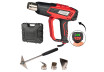 Pistol aer cald 2000W 2trepte LCD 5 accesorii valiza RD-HG28 thumbnail