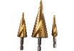 Step Drill Bits Hex Shank 1/4" HSS Ø4-12,4-20,4-32mm Set thumbnail