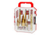 Step Drill Bits 3 Sawtooth Slotted Drill &Oslash;3 6 8mm Set 7pcs. thumbnail