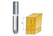 Фрезер за оберфреза &oslash;9.5mm H38mm опашка &oslash;8mm с лагер thumbnail