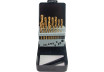 Drill bits &oslash;1.0-10mm HSS + TIN set 19pcs GD thumbnail
