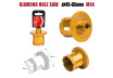 Diamond Hole Saw for sinks &Oslash;45-65mm x M14 thumbnail