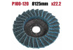 Disc abraziv de finisare 125 mm fin albastru thumbnail