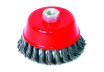 Perie sarma rotativa cu toroane, clopot 125mm thumbnail