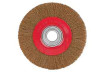 Wire wheel brush brassed ø200mm for bench ginder thumbnail