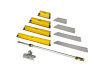 10 units Skimming blade set TMP thumbnail
