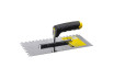 Plastring trowel stainless steel 280x130mm teeth 6x6 TMP thumbnail