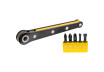 6 pcs. Bit set with ratchet handle thumbnail