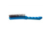 Steel wire brush plastic handle 3 rows GD thumbnail