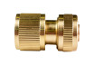 Brass 1/2&rdquo; hose connector with stop TG thumbnail