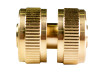 Съединител за маркуч 1/2" x 1/2" месингов TG GADGET thumbnail