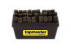 Букви хром 1.5mm-12.5mm к-т 27бр Topmaster Professional thumbnail