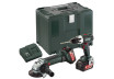 К-кт METABO Combo Set 2.4.1 18 V BS LT + W 125 2x4.0AH thumbnail