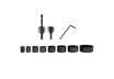 Hole cutters &oslash;19-64mm 11pcs. kit thumbnail