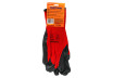 Black latex red base gloves TS thumbnail