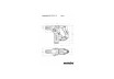 Perforator de acumulator. 12V 16mm METABO BH 12 BL 16 Solo thumbnail