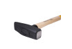 Hammer with wooden handle 400g strengthened TMP thumbnail