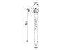 Freza debavurare Tungsten Carbon tip DX &Oslash;08x07 &oslash;6mm RDP thumbnail