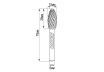 Tungsten Carbide Burr type HX &Oslash;10x25 &oslash;6mm RDP thumbnail