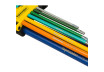 Torx hex key set TT10-TT50, 9 pcs., extra long COLOR TMP thumbnail