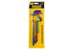 Hex key set 1.5-10 mm, 9 pcs., extra long COLOR TMP thumbnail