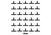 Hydroponic Drip Irrigation Set 30 m 127x Units HARVEST GX thumbnail