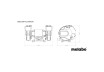 Шмиргел 750W 200mm METABO DSD 200 PLUS трифазен thumbnail