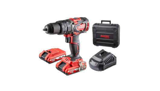 Brushless Cordl. Hammer Drill 20V 2 sp. 2x2Ah 62Nm RDI-CDB02 image