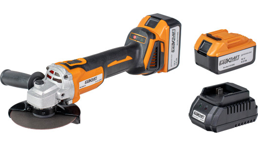 Brushless Angle Grinder &Oslash;125mm 18V 2x4Ah case BK-BAG73 image