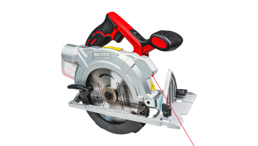 R20 Cordless Circular Saw Ø165x20mm Laser Solo RDP-SCS20 image