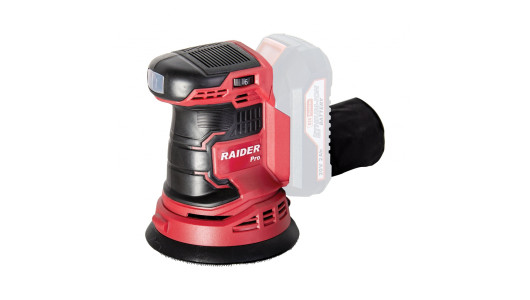 R20 Ексцентършлайф акум. Li-ion &oslash;125mm RAIDER PRO RDP-SRSA20 image