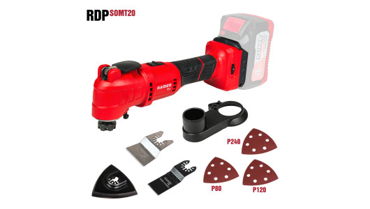 R20 Многофункционален инстр. акум. Li-ion 3&deg; RAIDER PRO RDP-SOMT20 image