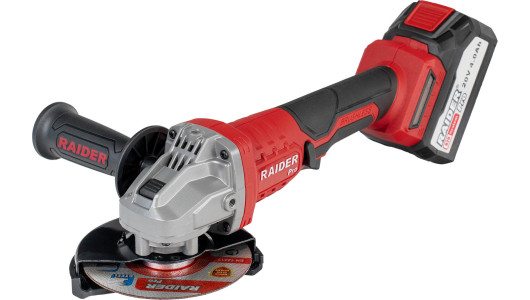 R20 Brushless Cordless Angle Grinder &Oslash;125mm4Ah RDP-PBAG20Set image