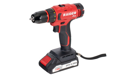 R20 Бормашина 2-ск. 10mm 50Nm 2Ah мет. патр. Case RAIDER PRO RDP-PCDI20 image