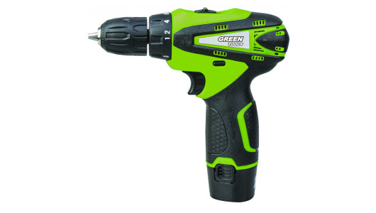 Бормашина акум. Li-ion 12V 2-ск. 1500mAh GREEN TOOLS GT-CDL32 GT image