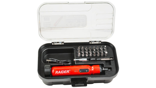 Cordless Screwdriver 3.6V 1,5Ah 26 accessories case RD-CSC05 image