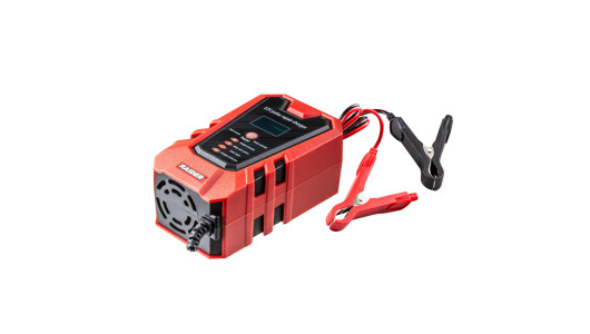Зарядно за акумулатор инверторно 12V 75Ah LCD RAIDER RD-BC18 image