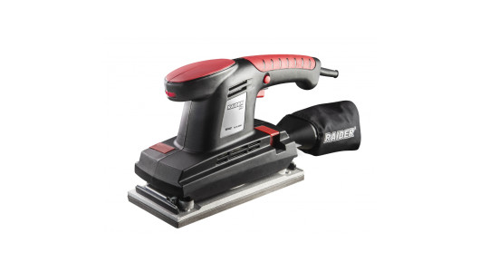 Виброшлайф 380W 115х230mm рег. обор. RAIDER PRO RDP-SA27 Black edition image