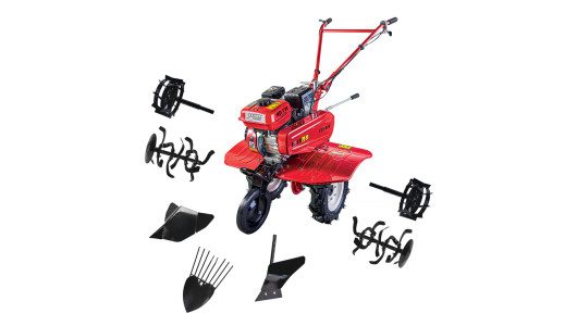 Мотофреза бензинова 5.2kW (7.0hp) 2+1 ск. к-т RAIDER RD-T11 image