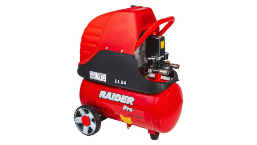 Компресор&nbsp; 24L 1.5kW RAIDER PRO RDP-AC15 image