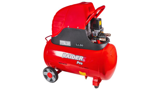 Компресор&nbsp; 50L 1.5kW RAIDER PRO RDP-AC16 image