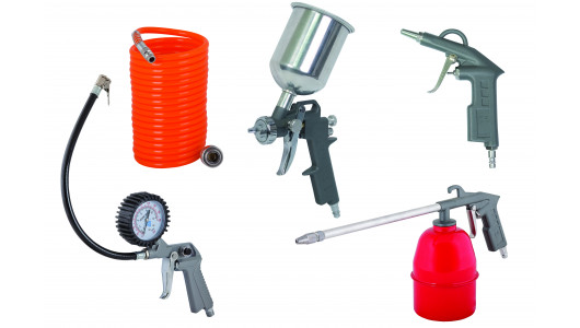 Air tools 5pcs. kit spray gun gavity RD-AT02 image