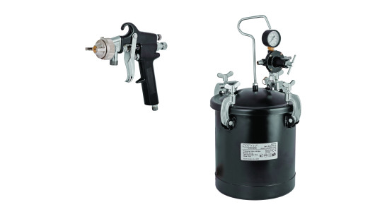 Spray gun tank 10L &oslash;2mm hose 3.0m RD-PT02 image