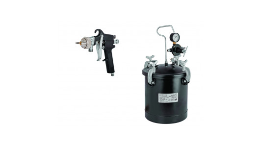 Pistol ptr. vopsit cu rezervor 10L RD-PT02 image