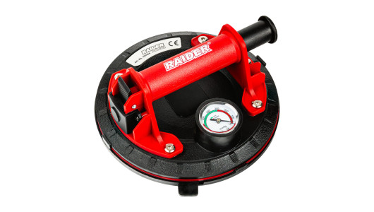 Suction Cup with Vacuum Pump & Gauge 200kg 205mm case RD image
