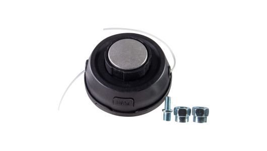 Cap de motocoasa cu incarcare usoara universal negru metal P image