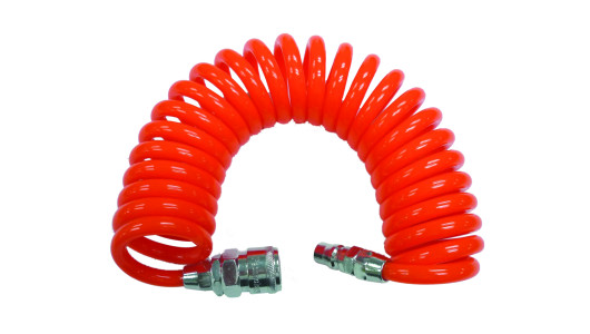 Air PU spiral hose ø6.5x9.5mm 5m 1/4M&F RD image